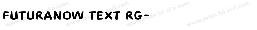 FuturaNow Text Rg字体转换